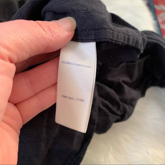 Rebecca Minkoff Cold Shoulder Pippa ruffle Blouse - Picture 6 of 8